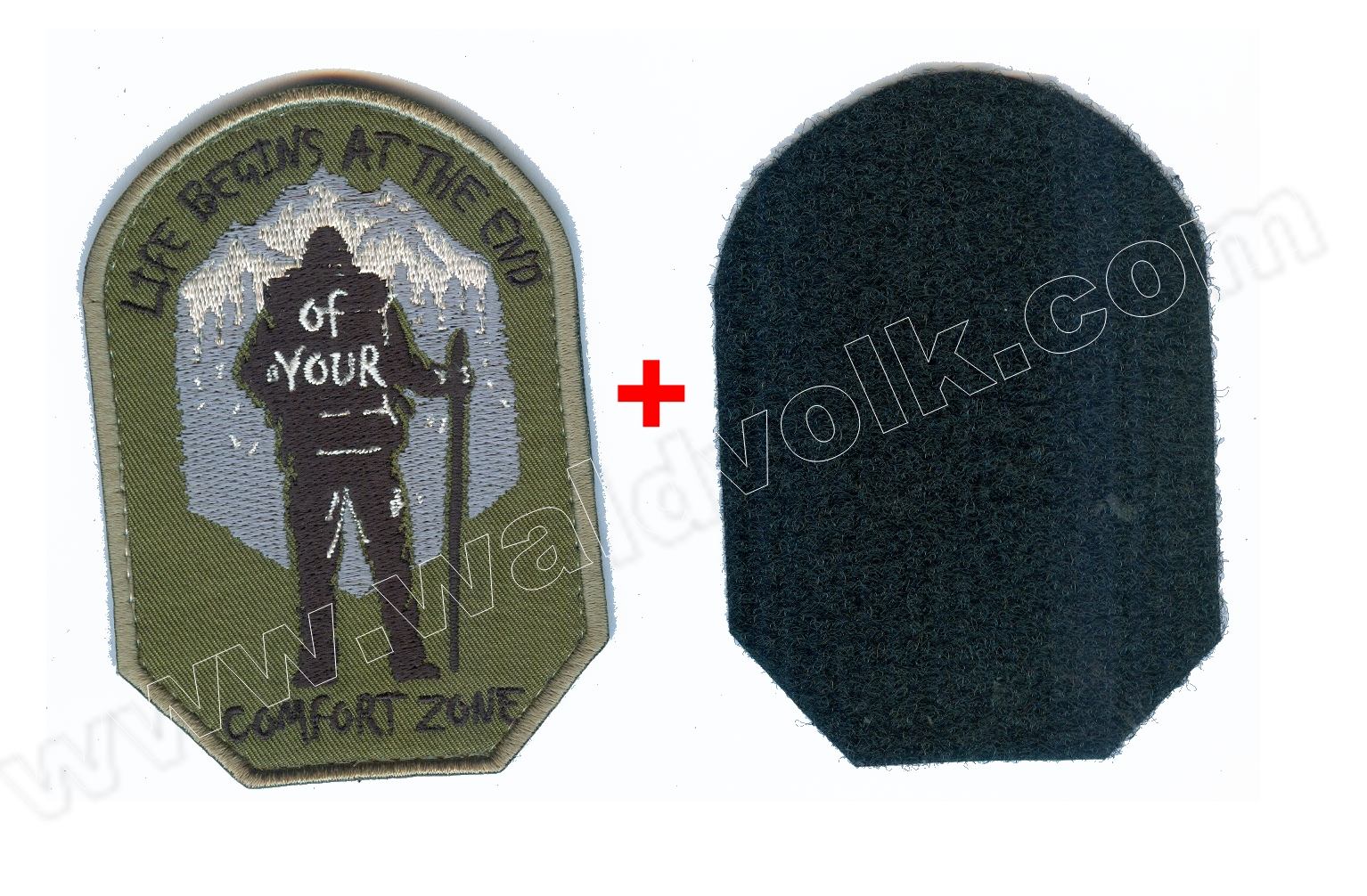 Buschcraft Wanderer Patch/Aufnäher 5 – Bild 2