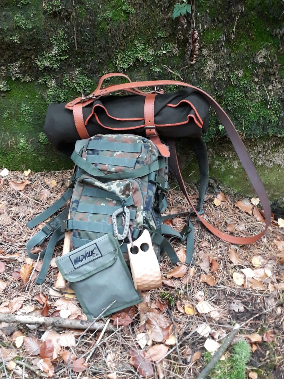 Wolldecke „WALDFEE“ – Bild 3