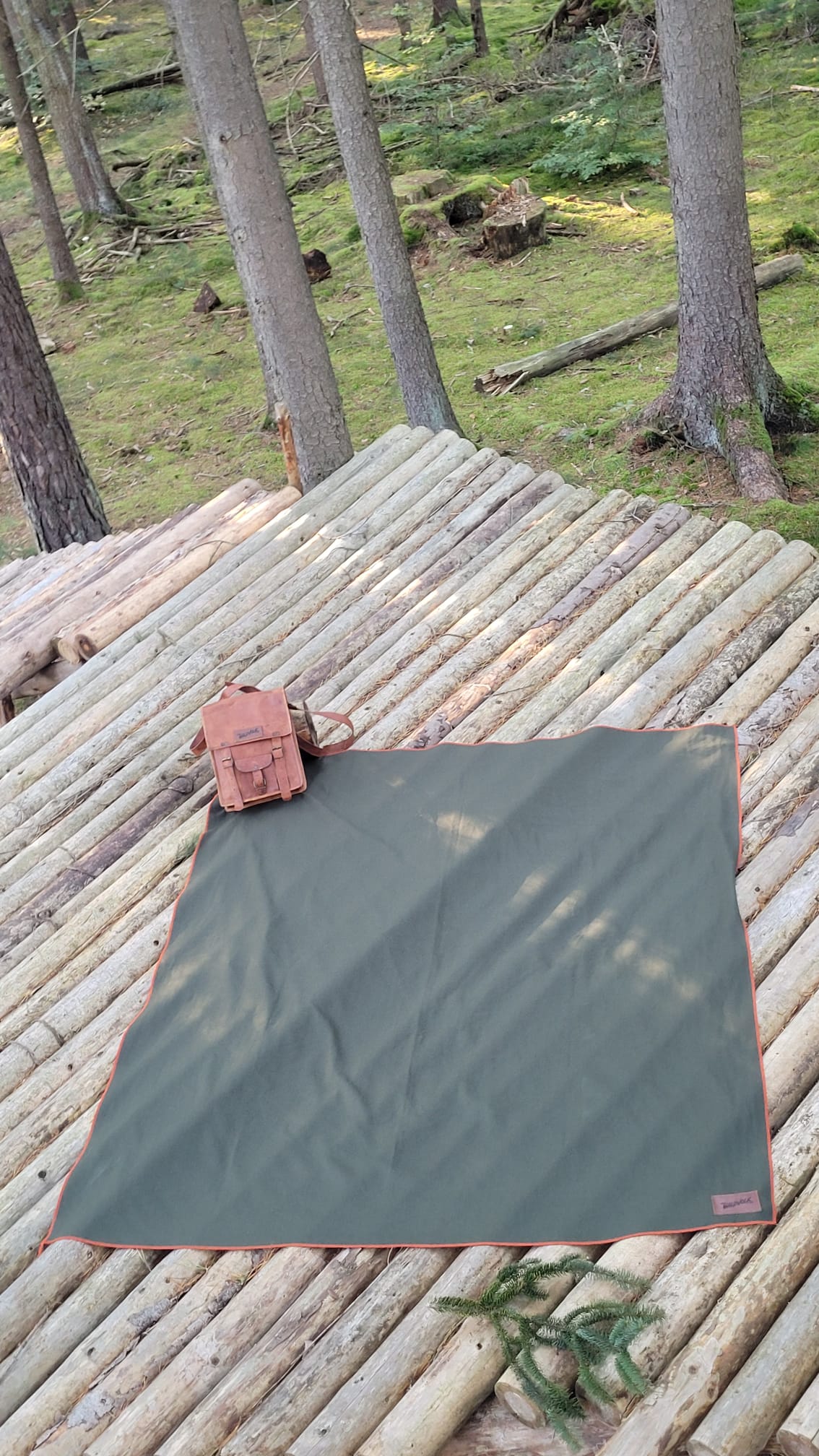 Wolldecke „WALDFEE“ – Bild 7