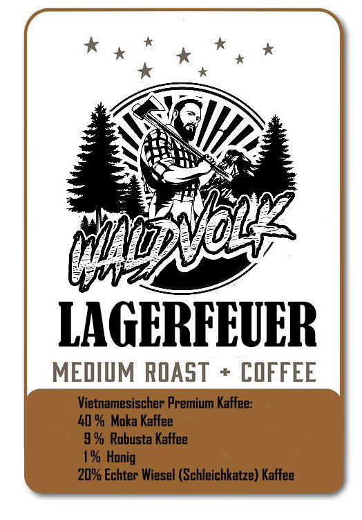 LAGERFEUER KAFFEE / Wiesel -Honig- Kaffee Set – Bild 6