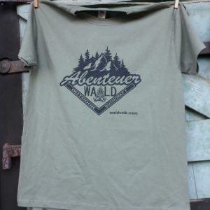 Abenteuer Wald T-Shirt / in Oliv