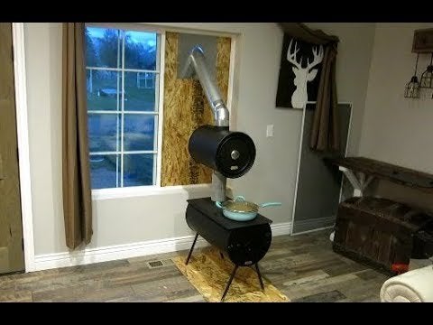 WALDVOLK „HÜTTENFEUER“ tragbarer Holzofen – Bild 7