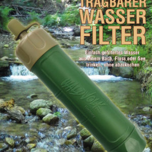 🍁 Waldvolk Wasserfilter Outdoor Wasseraufbereitung Krisenvorbereitung M101HP mit Ballpumpe 🍁