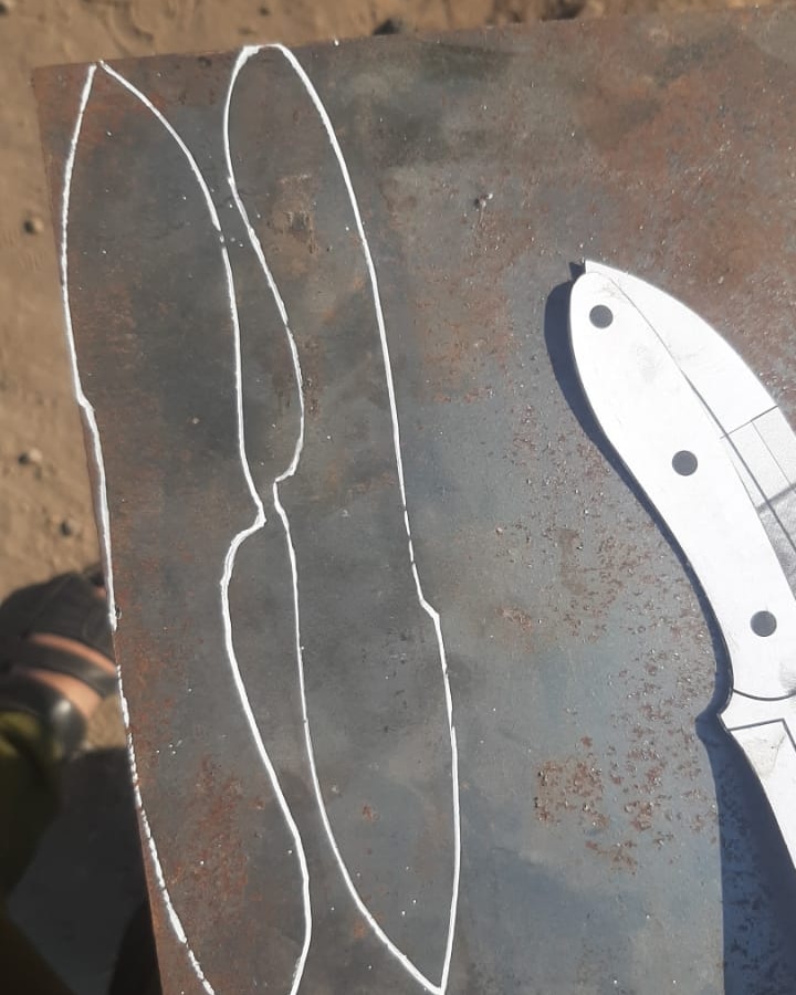 Waldvolk Bushcraftmesser KANADIER handgeschmiedet – Bild 9